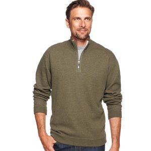 Tommy Bahama Reversible Quarter Zip Sweater